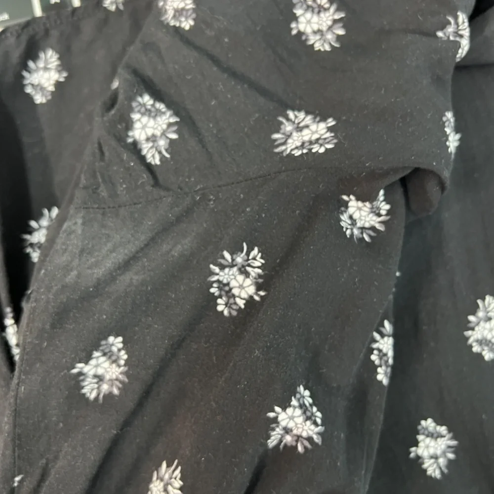 Old Navy Floral Puff Sleeve Top Womens XXL Lightweight Bohemian Contemporary